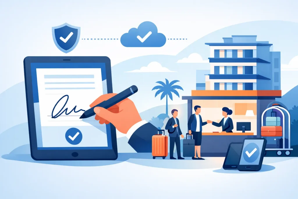 Assinatura digital ficha hotel vale a pena?