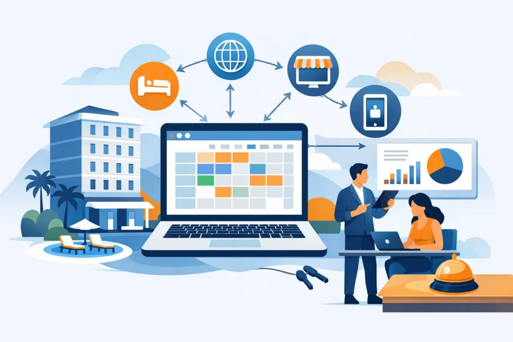 Como funciona channel manager na hotelaria
