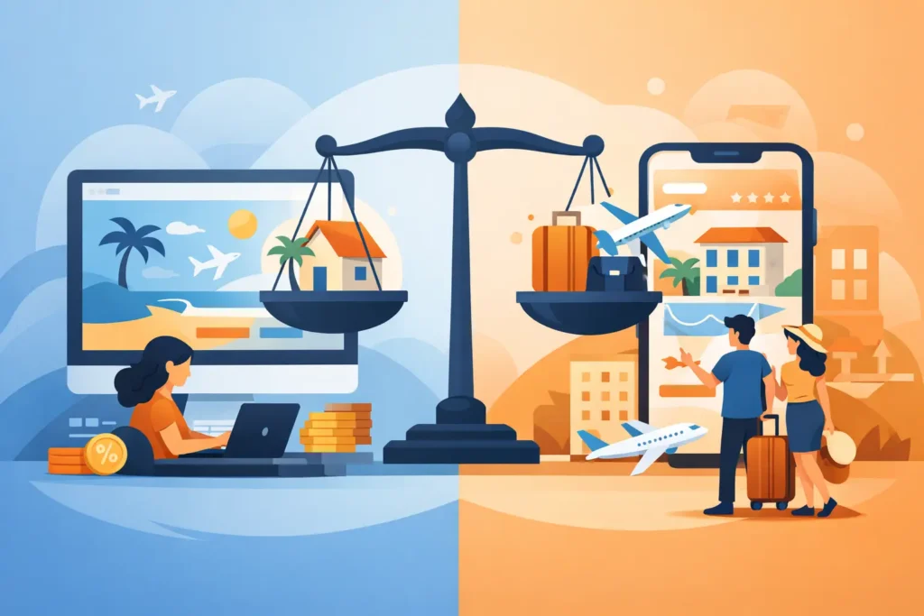 Site próprio ou OTA: qual vende mais?